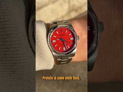 MAREK PAVALA a Rolex Oyster Perpetual.